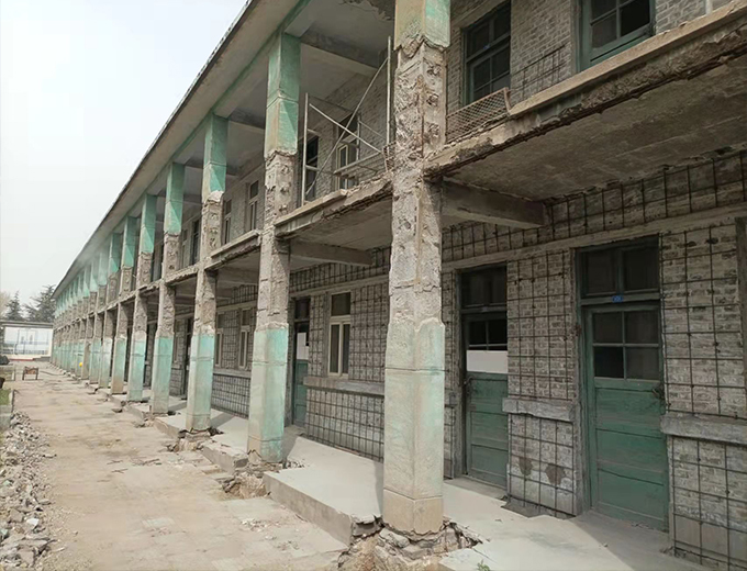 良庄煤矿南岭单身公寓加固工程